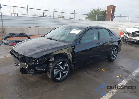 2023 Hyundai Elantra Sel from USA, damaged, VIN KMHLS4AGXPU521655